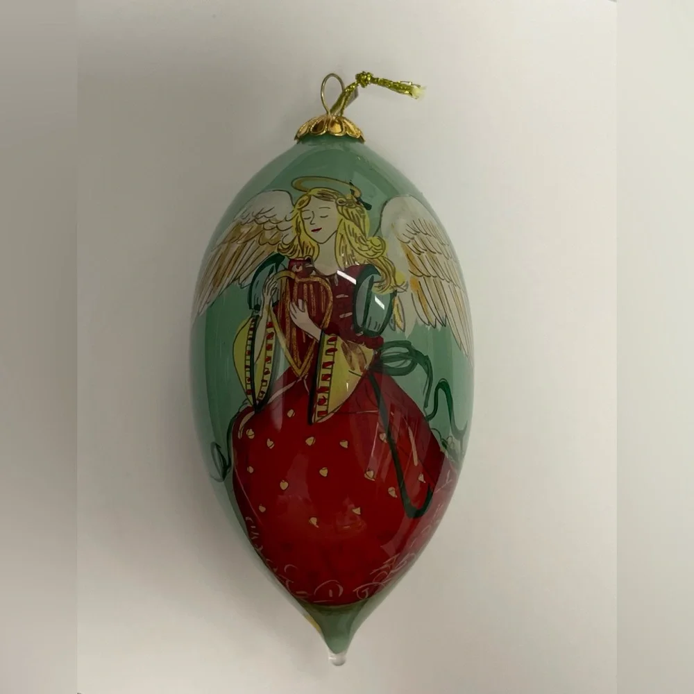 Pier 1 Imports Li Bien Teardrop Angel Ornament